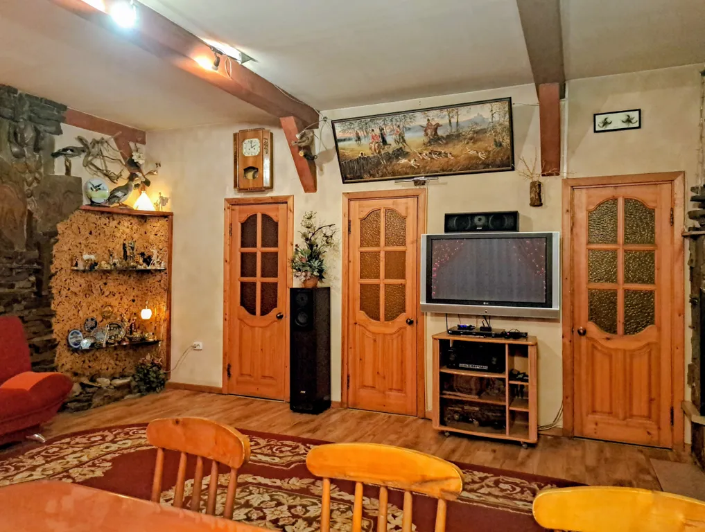 Дом Благодать в черте города с камином и баней на дровах