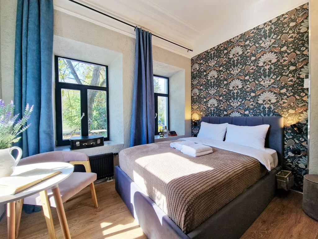 Атмосферная студия в бутик апарт-отеле Дом с гаргульями