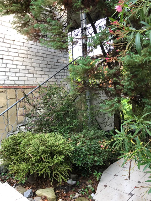 Дом и море через дорогу