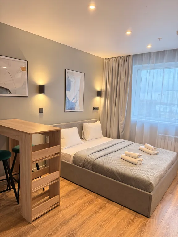 Уютная квартира студия в Москве