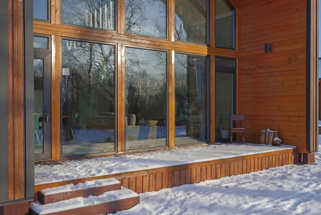 Двухэтажный коттедж с кондиционером, с видом на реку