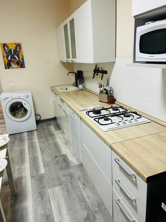 Уютная 1-комнатная квартира с большой кухней