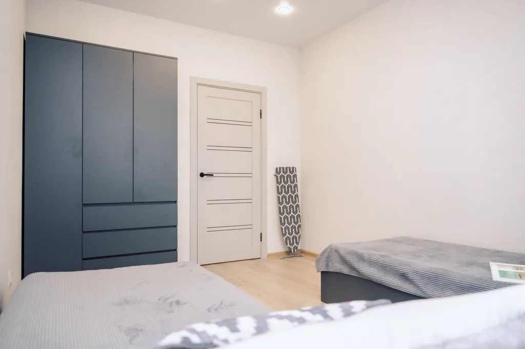 Просторная трехкомнатная квартира на 6 гостей