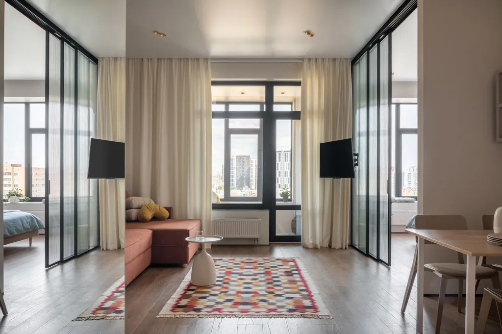 Квартира Дизайнерские апартаменты в ЖК Серебряный Парк — Москва