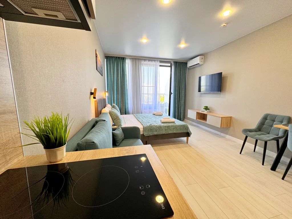 Квартира Квартира Апартамент в 7 небо — Анапа