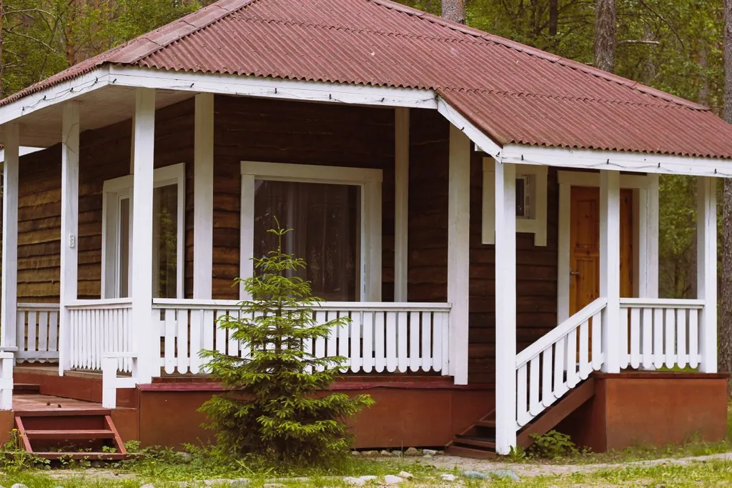 Коттедж Гостевой дом с панорамными окнами и открытой террасой — аренда посуточно в Петрозаводск