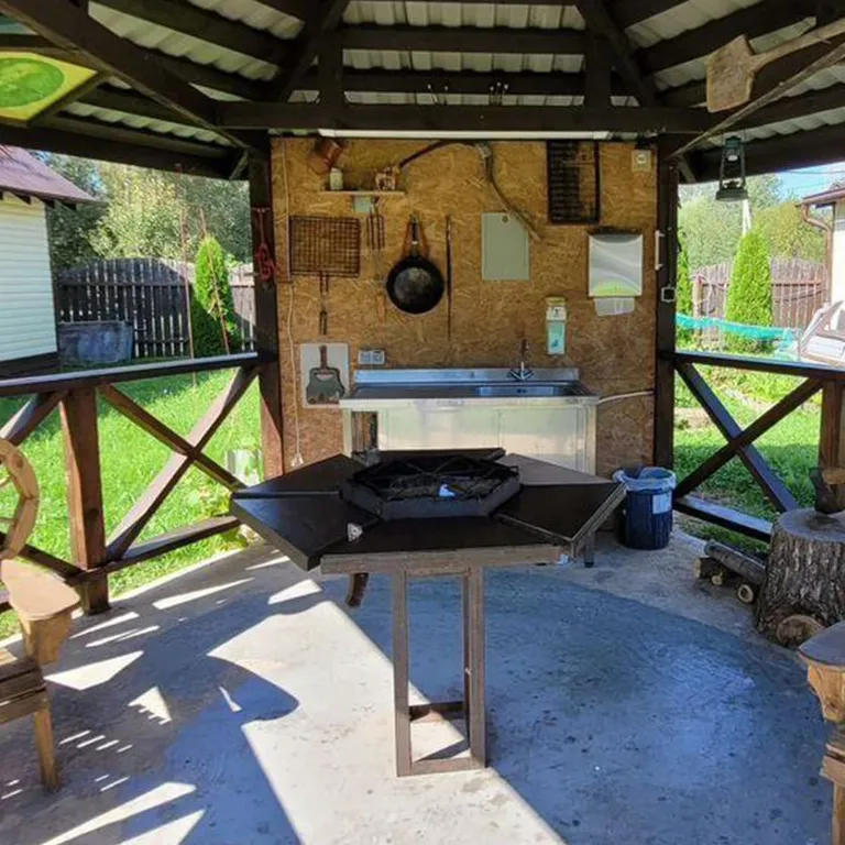 Гостевой дом Воздух с баней и горячей купелью фурако