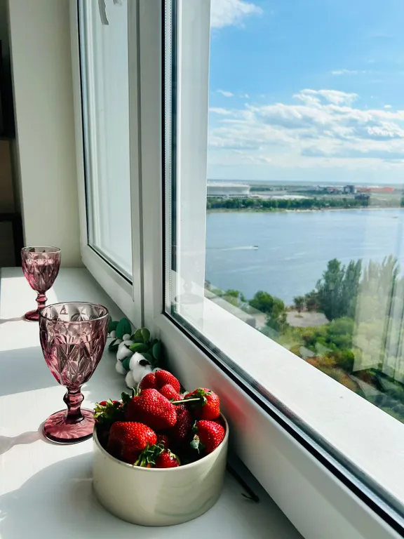Стильные просторные Апартаменты в центре с видом на реку Дон