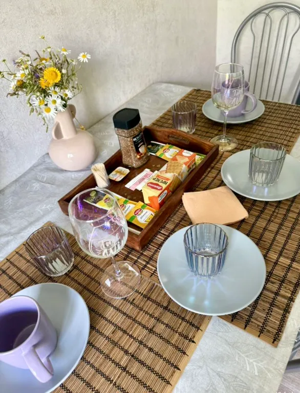 Уютная светлая двухкомнатная квартира