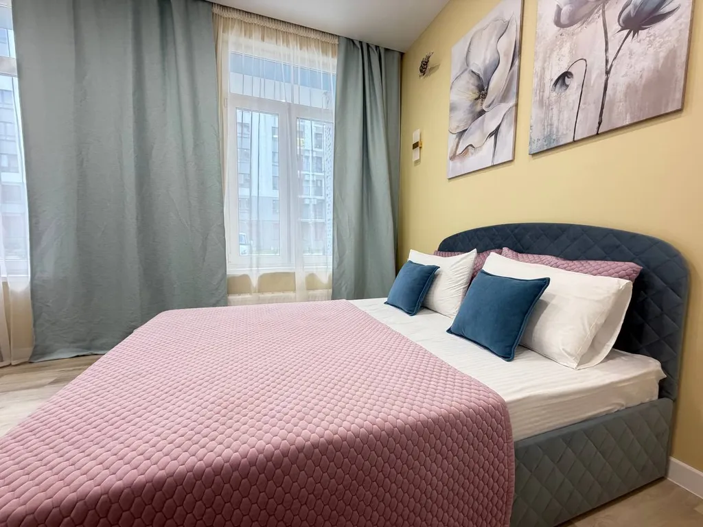 Уютная студия для трех гостей