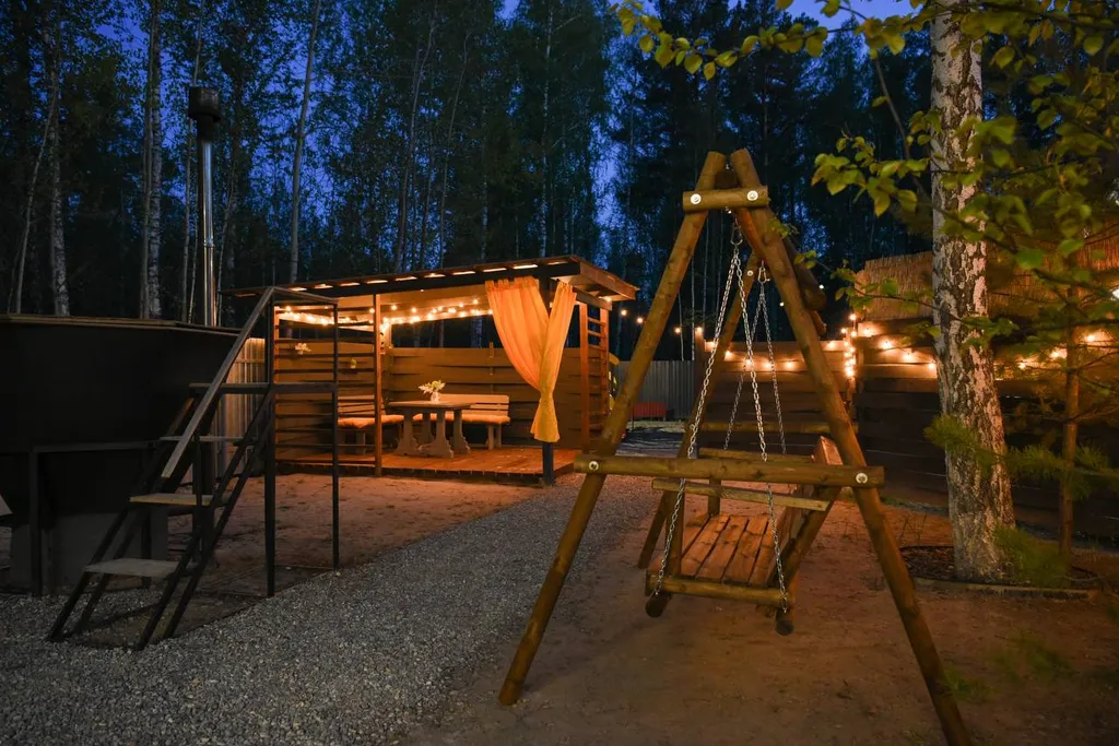 Жёлтый домик на 4 человека