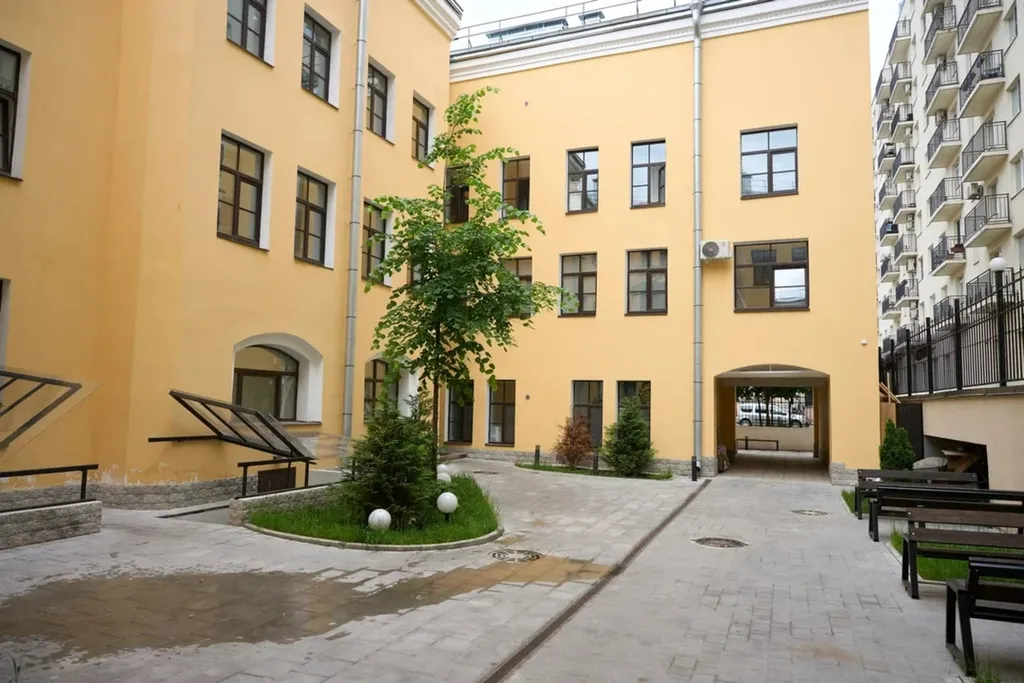 Квартира Квартира Вид на сад, топ место, дизайн — Санкт-Петербург