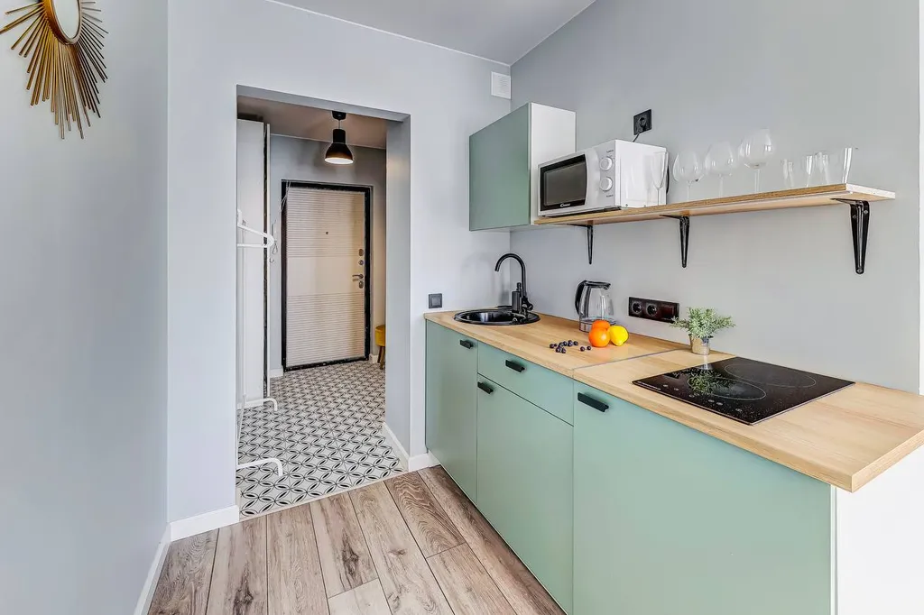 Квартира Квартира Уютная студия Mallen House — Санкт-Петербург