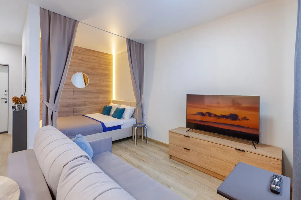 Квартира Апартаменты RentPlaza  люкс около ТЦ Космопорт — Самара