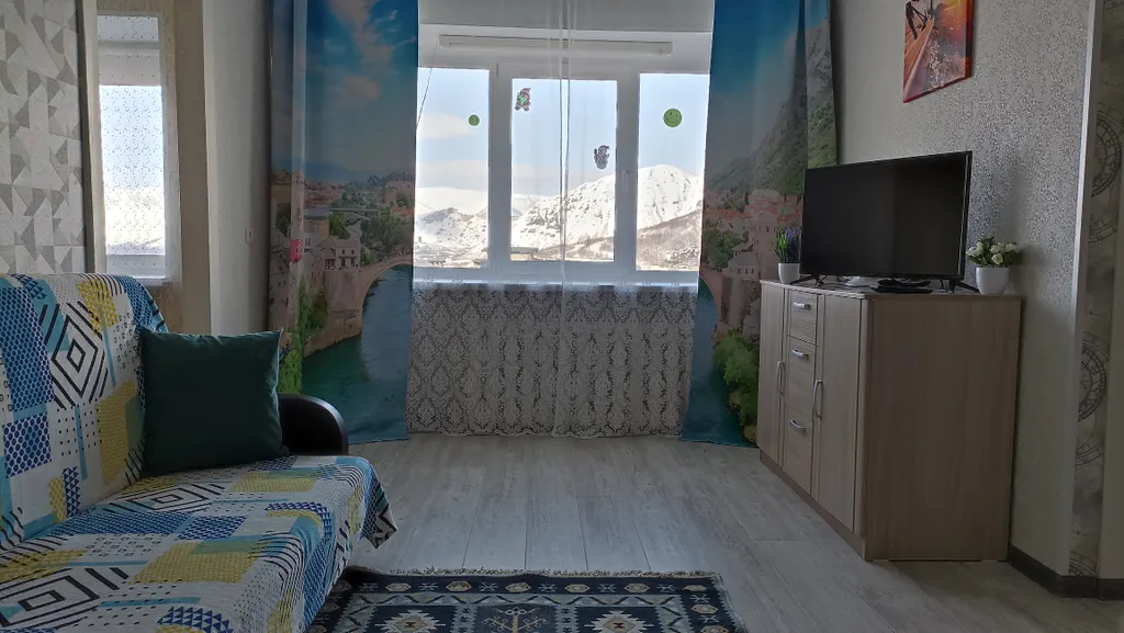 Уютная видовая квартира рядом с горнолыжкой