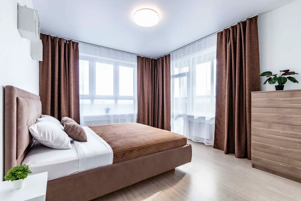 Светлые апартаменты в ЖК Московский Квартал