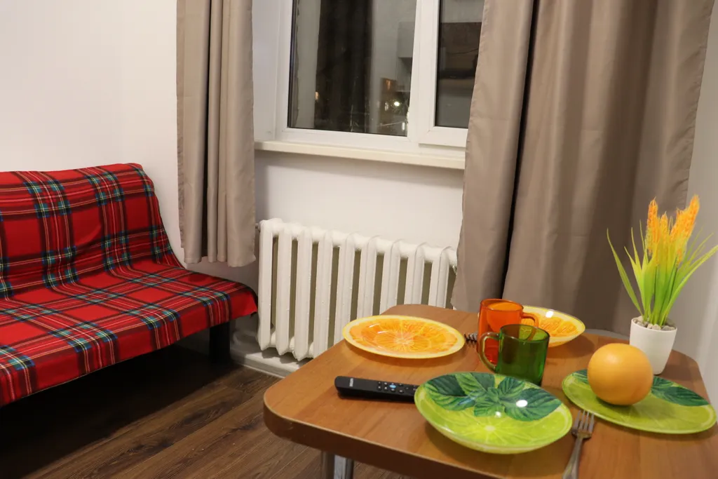 Маленькая студия с двуспальным диваном у станции МЦД-4 Железнодорожная