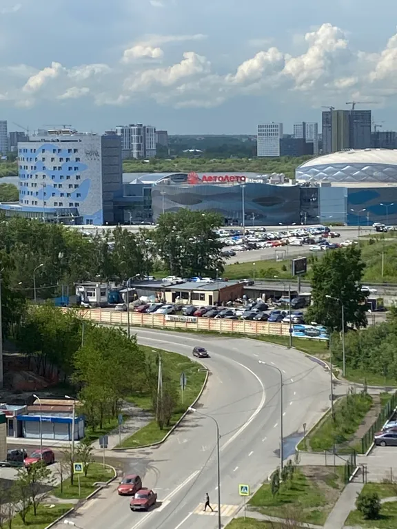 Квартира Видовая квартира 11 этаж, с видом на аквапарк — Тюмень