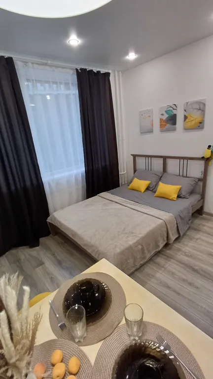 Квартира Уютная студия в ЖК Авиатор — аренда посуточно в Мурино