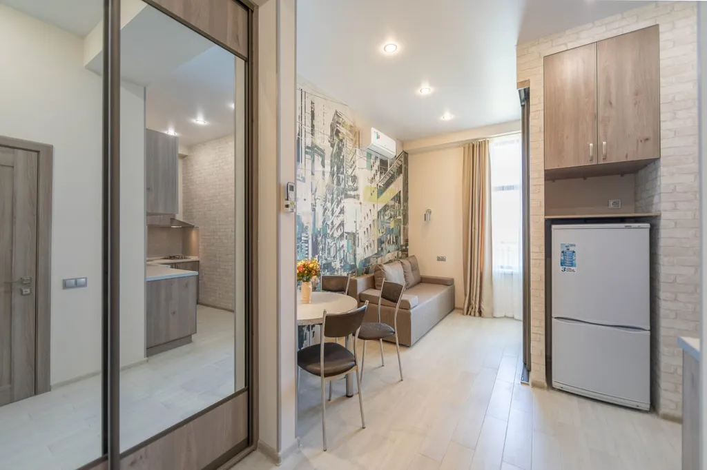 Квартира Стильная квартира с балконом Грин сейл 2 — Адлер