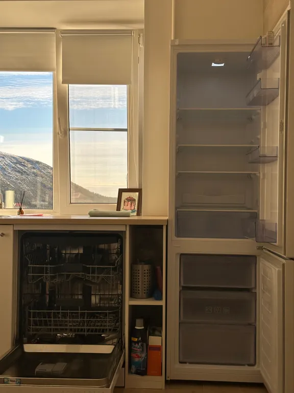 Двухкомнатная квартира с двумя санузлами и шикарным видом из окна