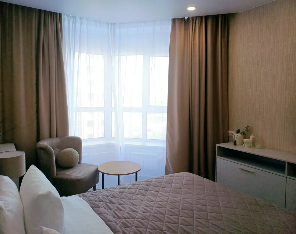 Квартира Новые апартаменты студия с видом на Енисей — Красноярск