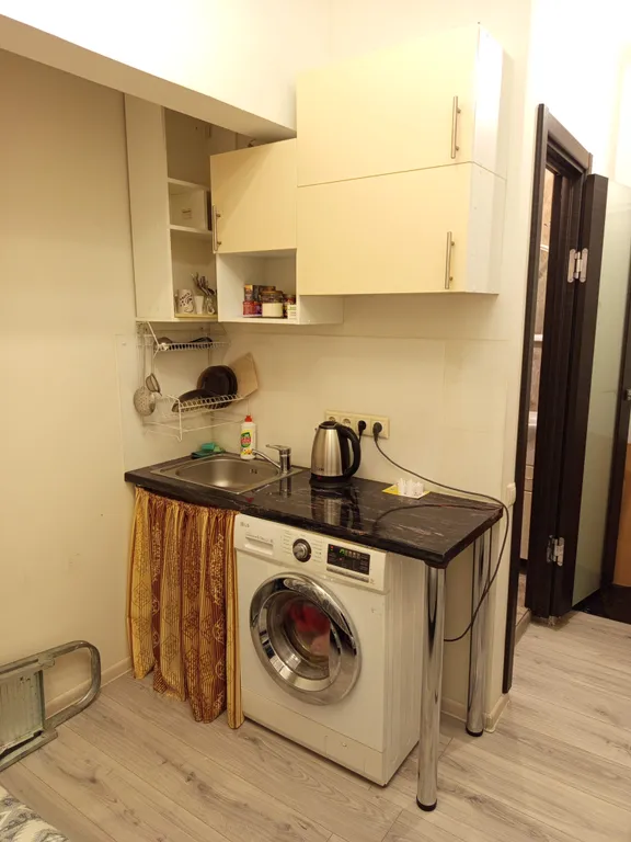 Студия в 7 минутах пешком от метро Щелковская