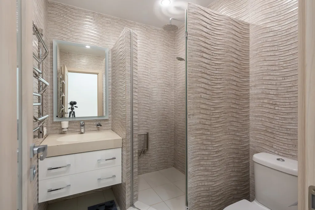 Квартира с Видом на море, 2 спальнями, 2 санузлами в ЖК Лазурный берег 1