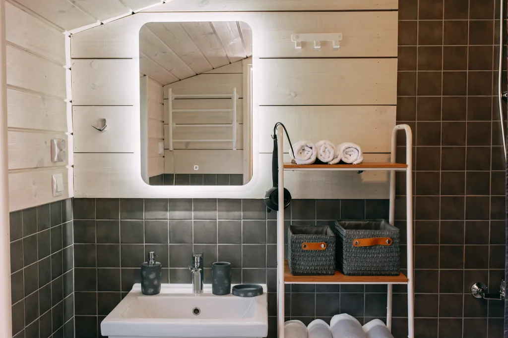 Барнхаус люкс с банным чаном.