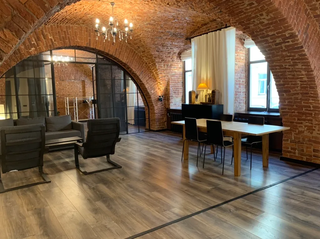 Квартира Квартира Лофт с аркой у Московского вокзала — Санкт-Петербург