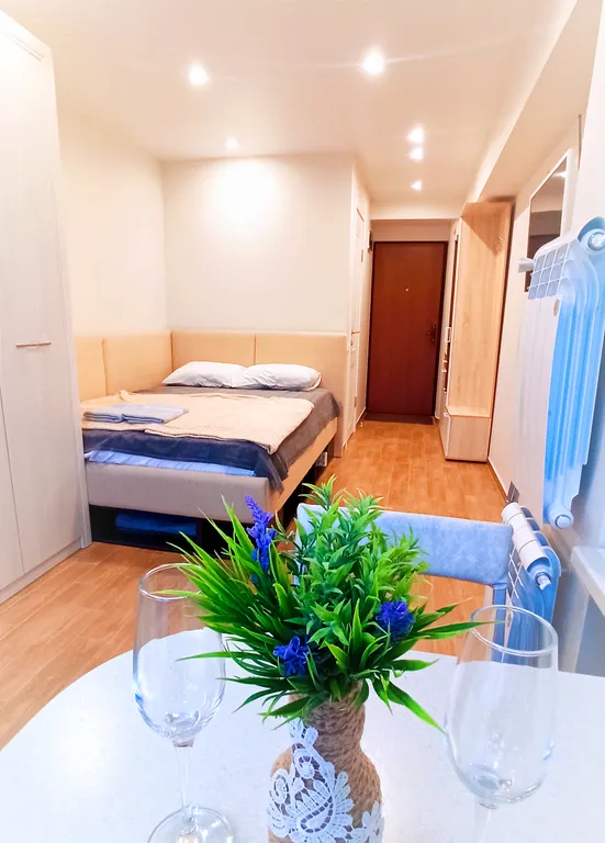 Квартира-студия Наслаждение рядом с морем и парком