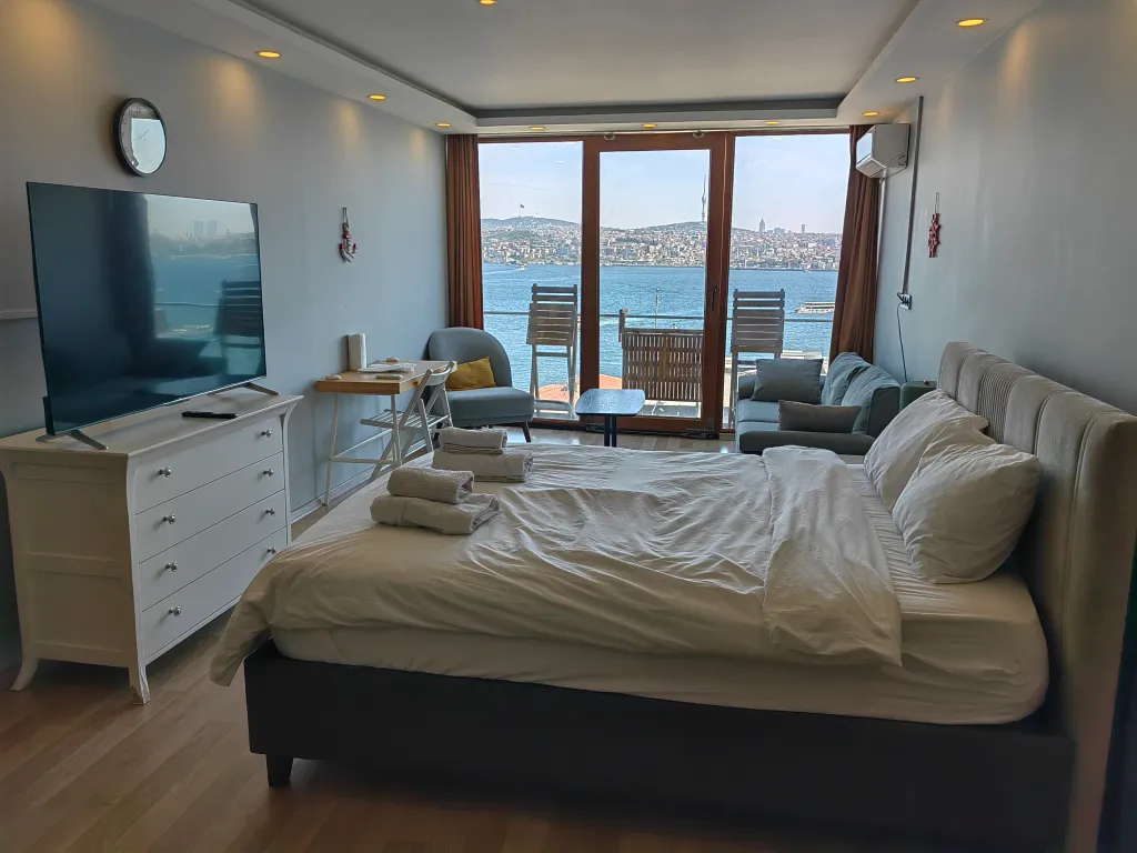 Panoramik Boğaz Manzaralı Taksim Studyo Daire
