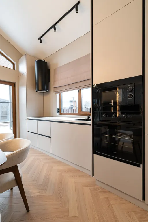 Теплый панорамный дом с русской баней и купелью