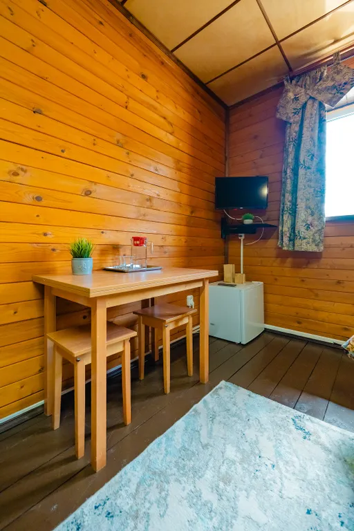 Квартира Двухместный номер эконом с 1 двуспальной кроватью и диваном — Веськово