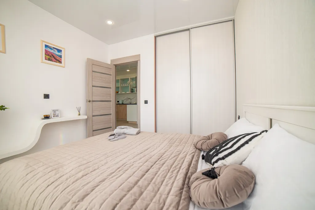 Евродвухкомнатная квартира на Чкалова 18 для 4 гостей