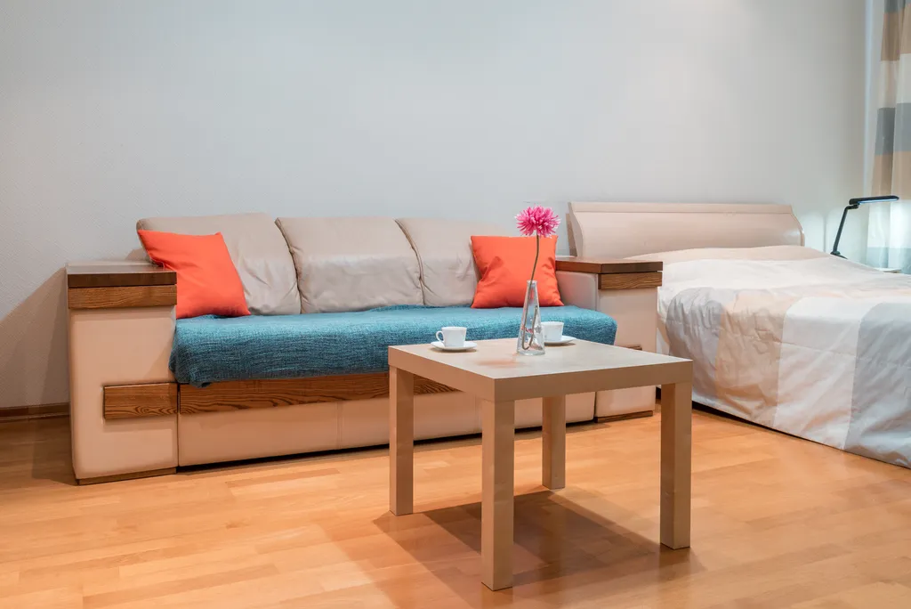 1-комнатная квартира в центре при заезде в город