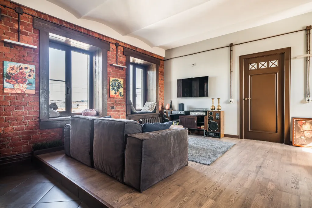Квартира Квартира True Loft with great view — Санкт-Петербург