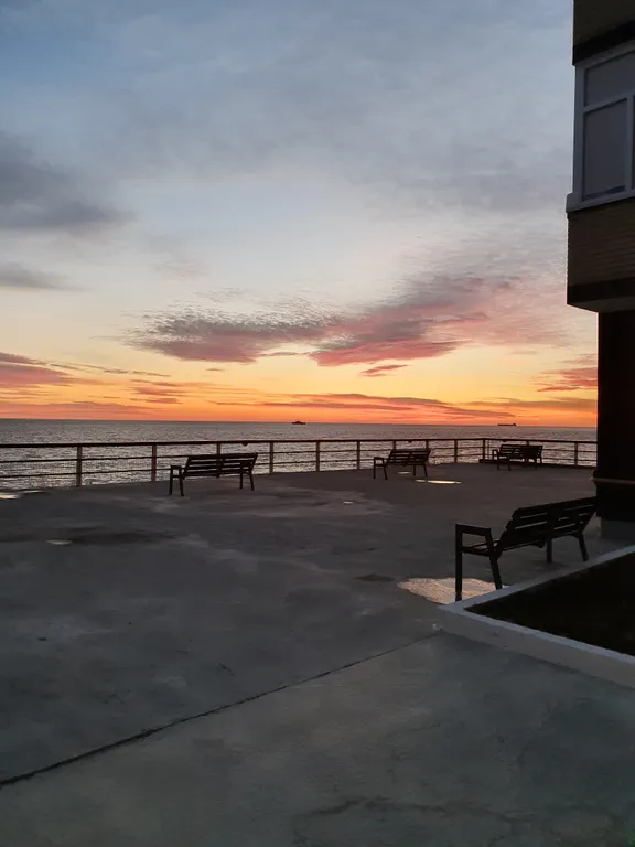 1-комнатная квартира с видом на море