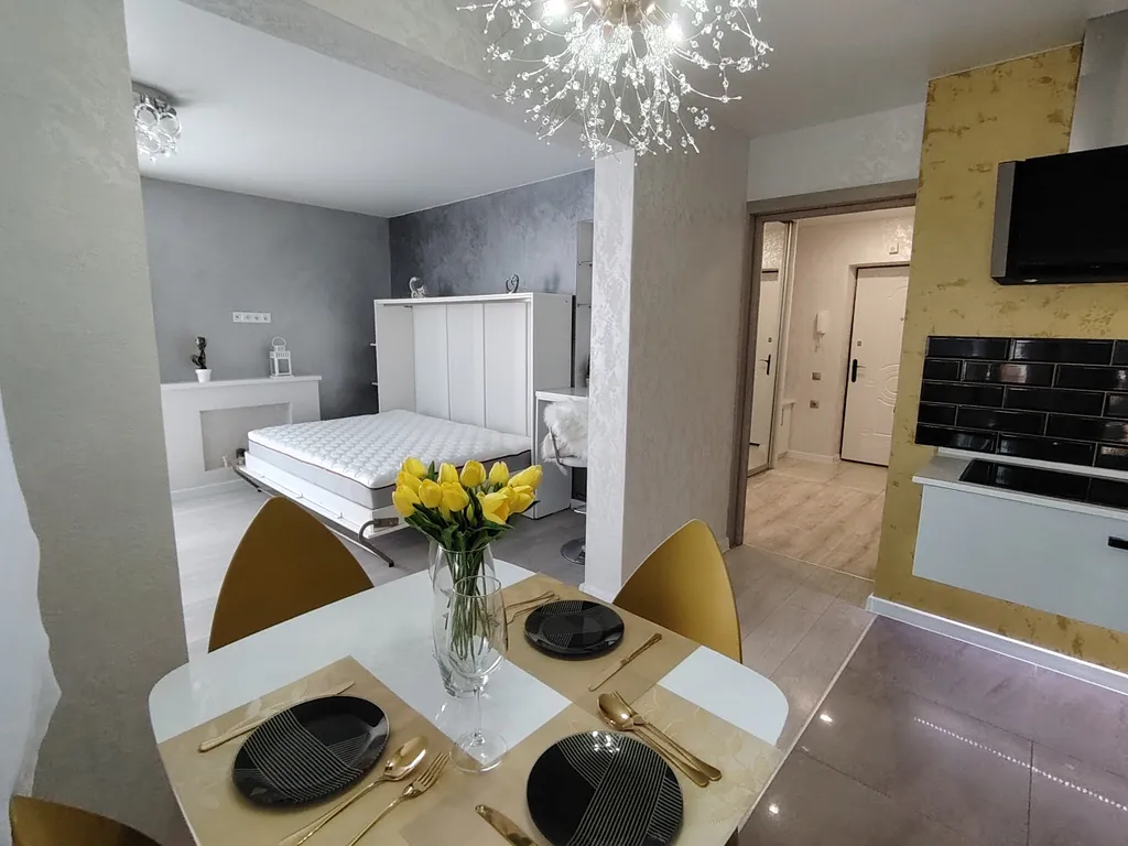 Уютная дизайнерская квартира с прекрасным видом