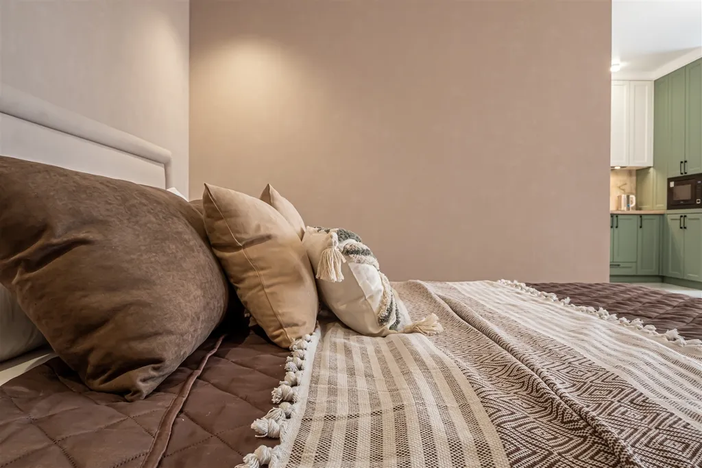 Новая уютная квартира с видом на фонтан