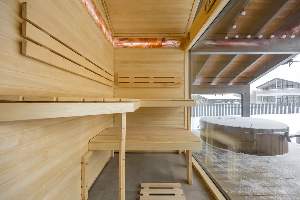 Дом с купелью и сауной