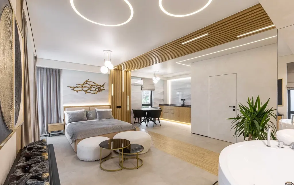 Роскошный вип апартамент с джакузи