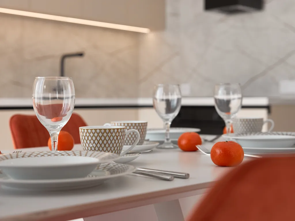 Современная, новая квартира с видом на горы