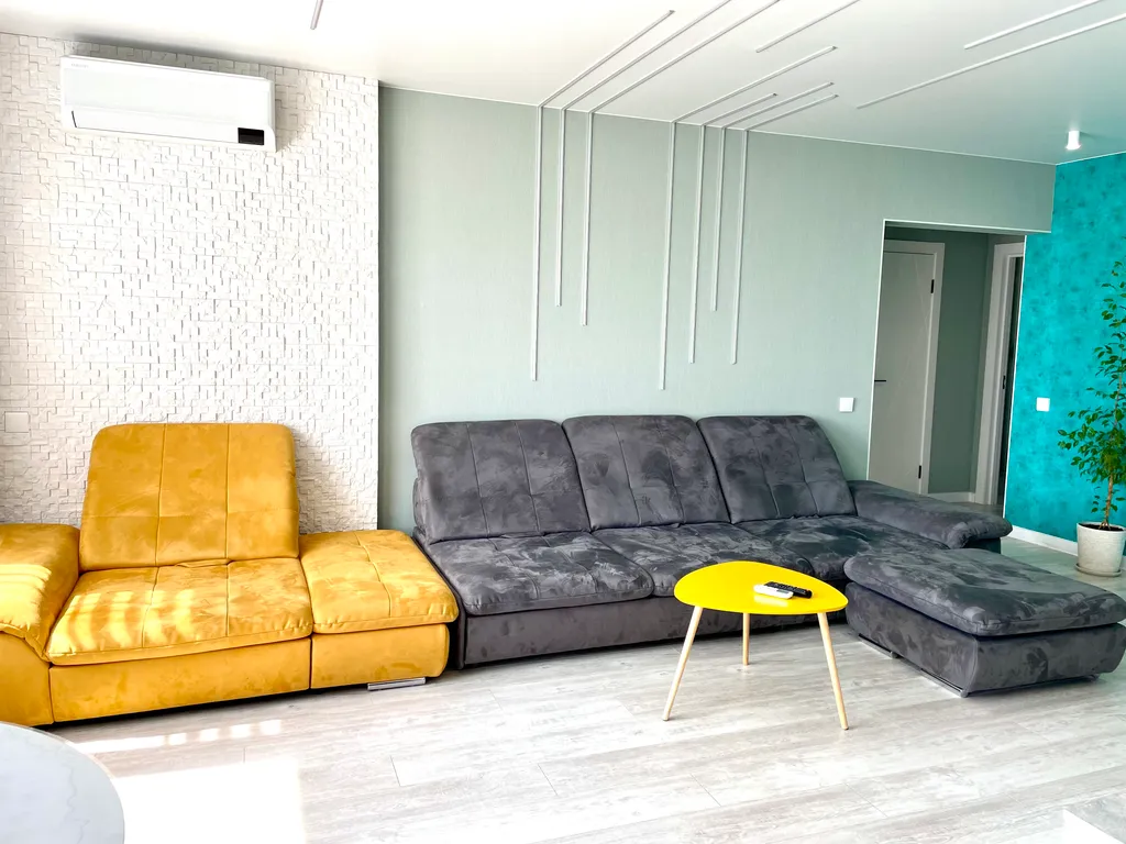 Дизайнерские 3-х комнатные апартаменты для большой семьи