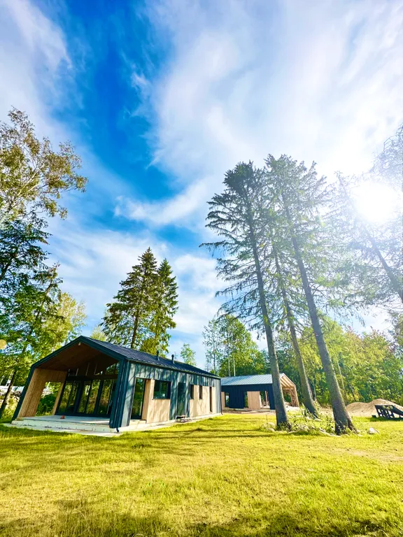 Коттедж Новые зимние дома в 5 минутах от главных горнолыжных курортов — Коробицыно