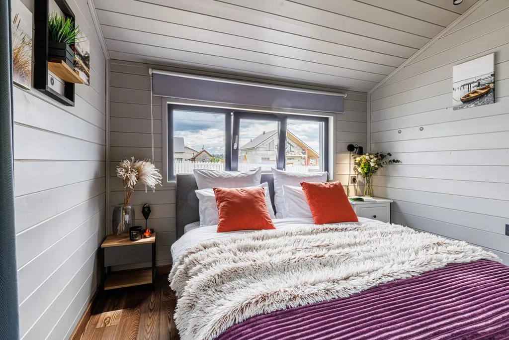 Коттедж Уютный дом с баней, вблизи водохранилища — Лопотово