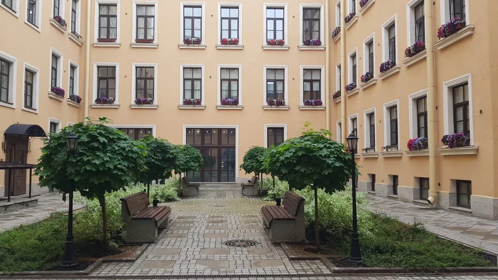 Квартира Квартира Уютная студия в центре — Санкт-Петербург