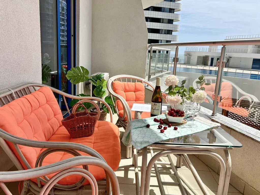 Уютная двухкомнатная квартира в ЖК Шато Лувр