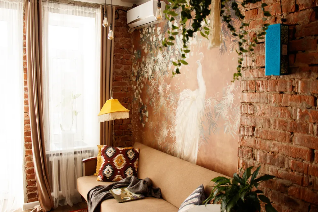 Семейные апартаменты в стиле Бохо в центре города