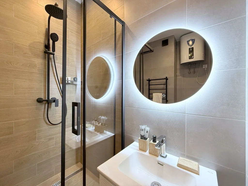 Квартира для семьи в жк с колоннадой и фонтанами